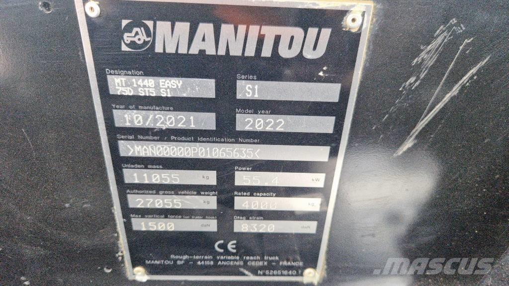 Manitou MT 1440 Teleskoplæssere
