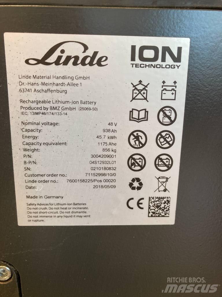 Linde E16/386 Li-ION El gaffeltrucks