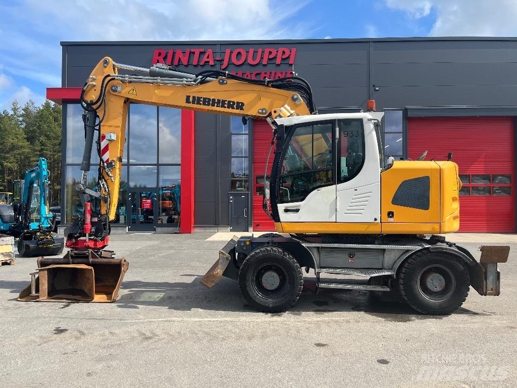 Liebherr A 918 Comp Gravemaskiner på hjul