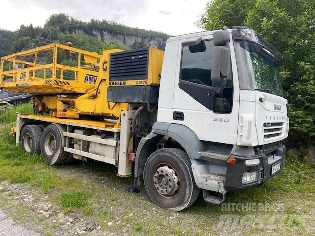 Iveco TRAKKER Lastbil med kran