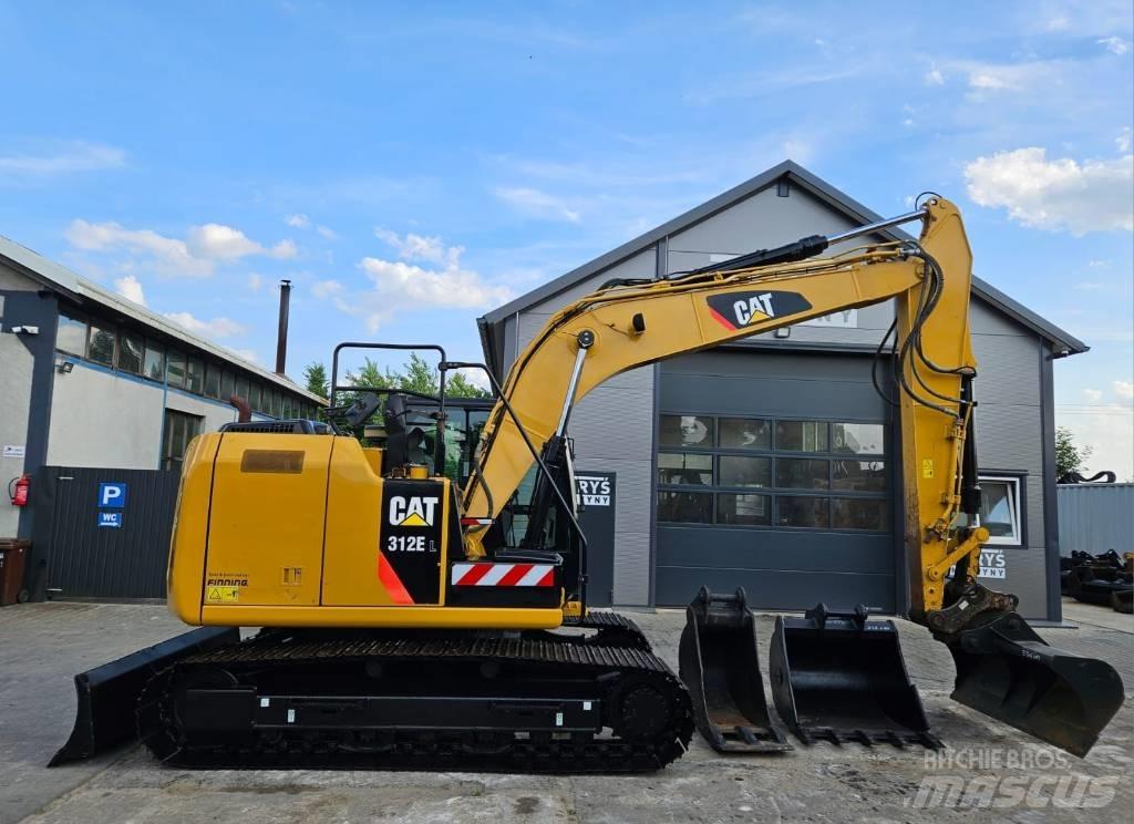 CAT 312 E Gravemaskiner på larvebånd