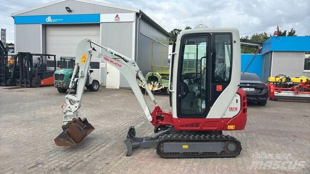 Takeuchi TB216 A Minigravemaskiner
