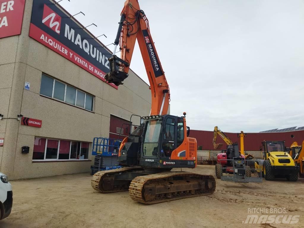 Doosan DX 235 LCR Gravemaskiner på larvebånd