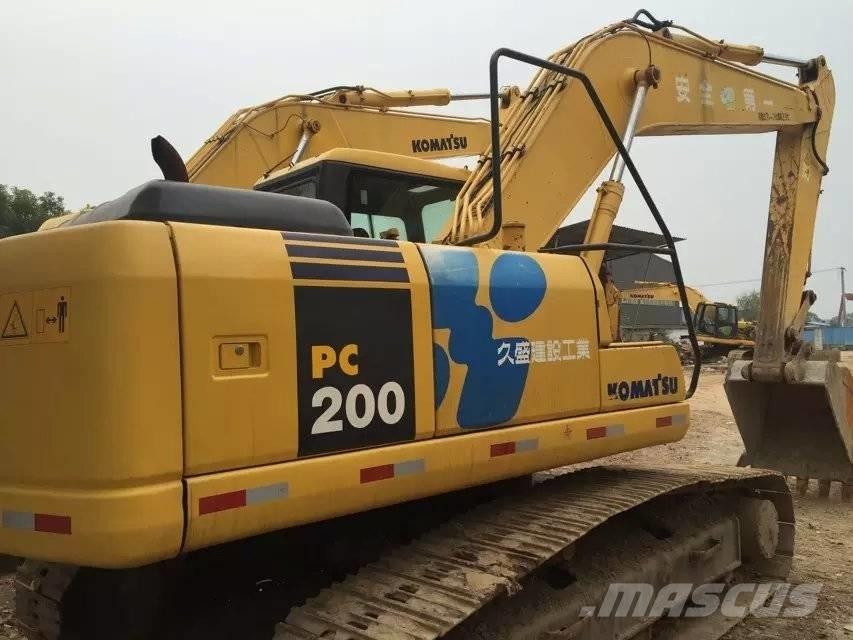 Komatsu pc200-7 Gravemaskiner på larvebånd