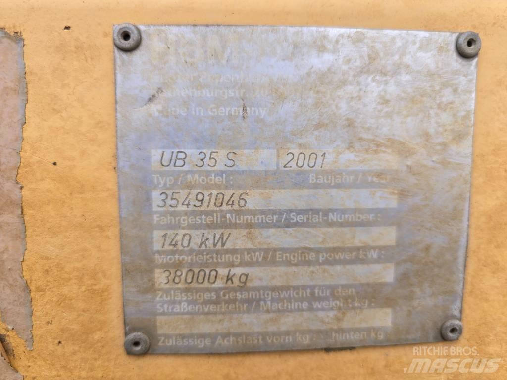 Nobas UB 35S Slæbeskovlsmaskiner