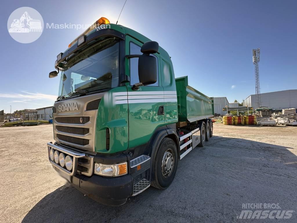 Scania G 480 Lastbiler med containerramme / veksellad