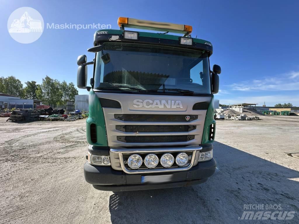 Scania G 480 Lastbiler med containerramme / veksellad