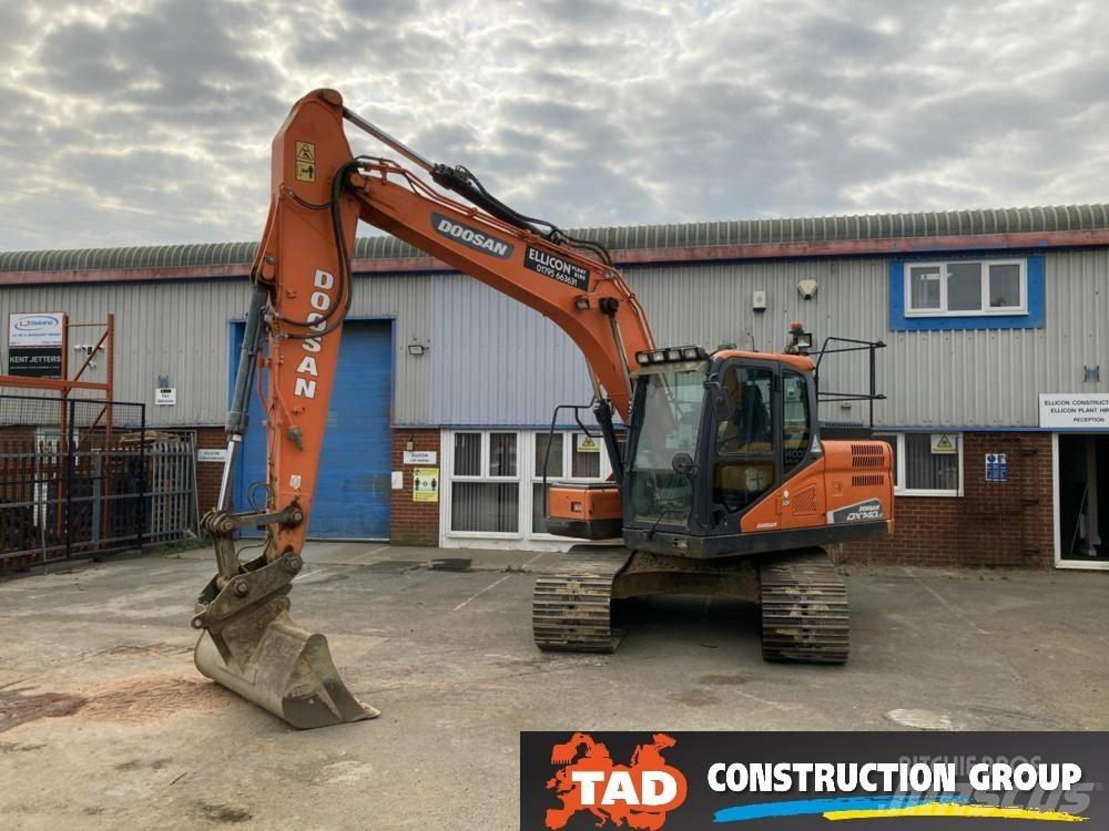Doosan DX 140 LC Gravemaskiner på larvebånd