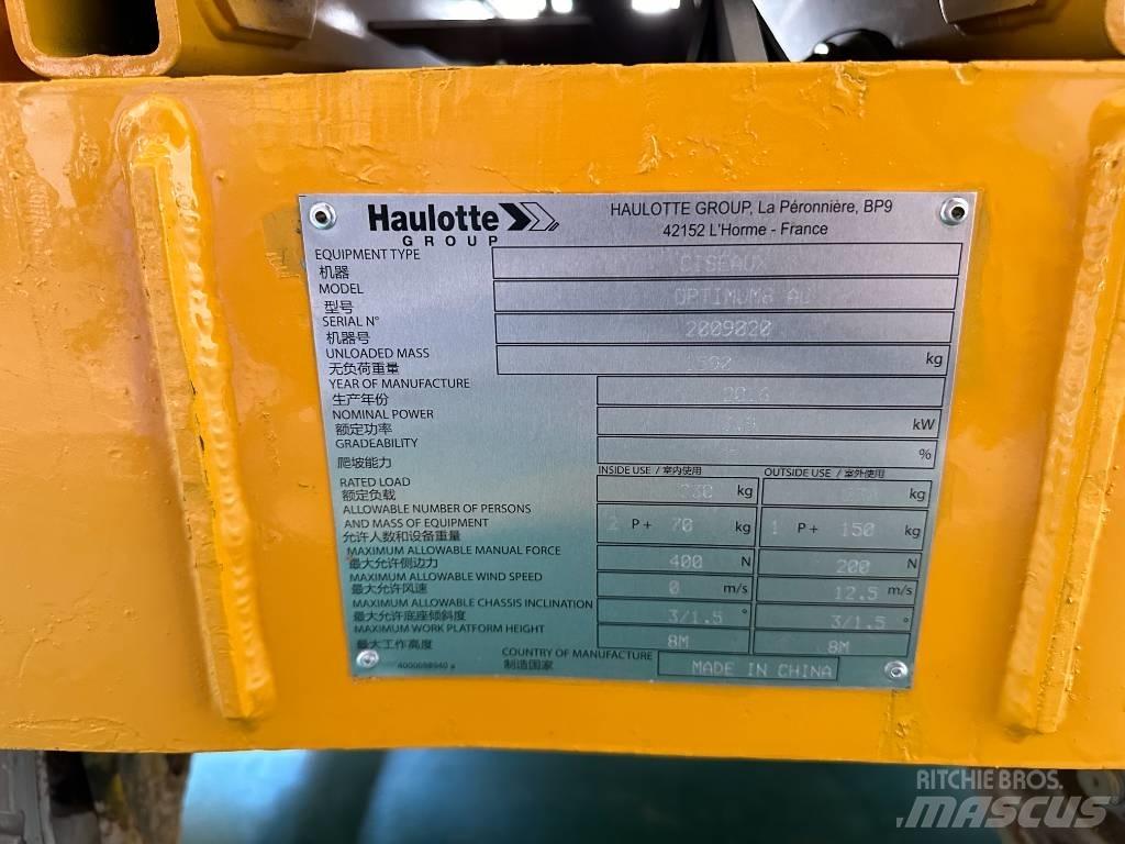 Haulotte OPTIMUM 8 Saxlifte