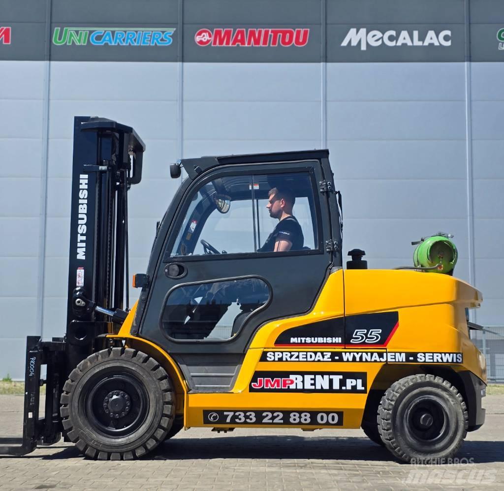 Mitsubishi FG 55 NT LPG gaffeltrucks