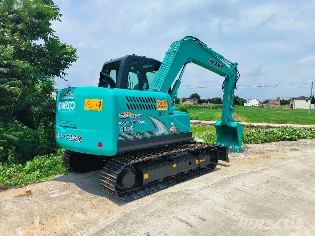Kobelco SK 75 Gravemaskiner på larvebånd