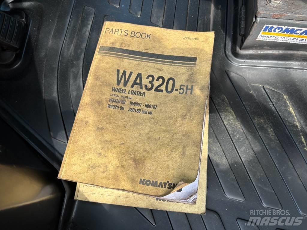 Komatsu WA 320-5 Læssemaskiner på hjul