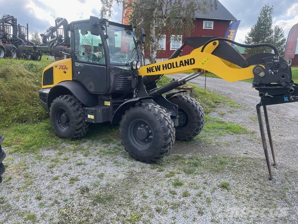 New Holland W70C Læssemaskiner på hjul