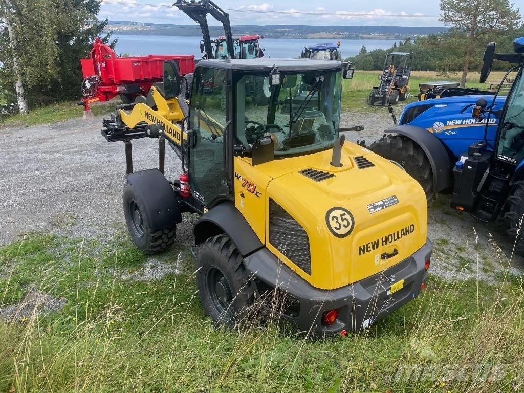 New Holland W70C Læssemaskiner på hjul