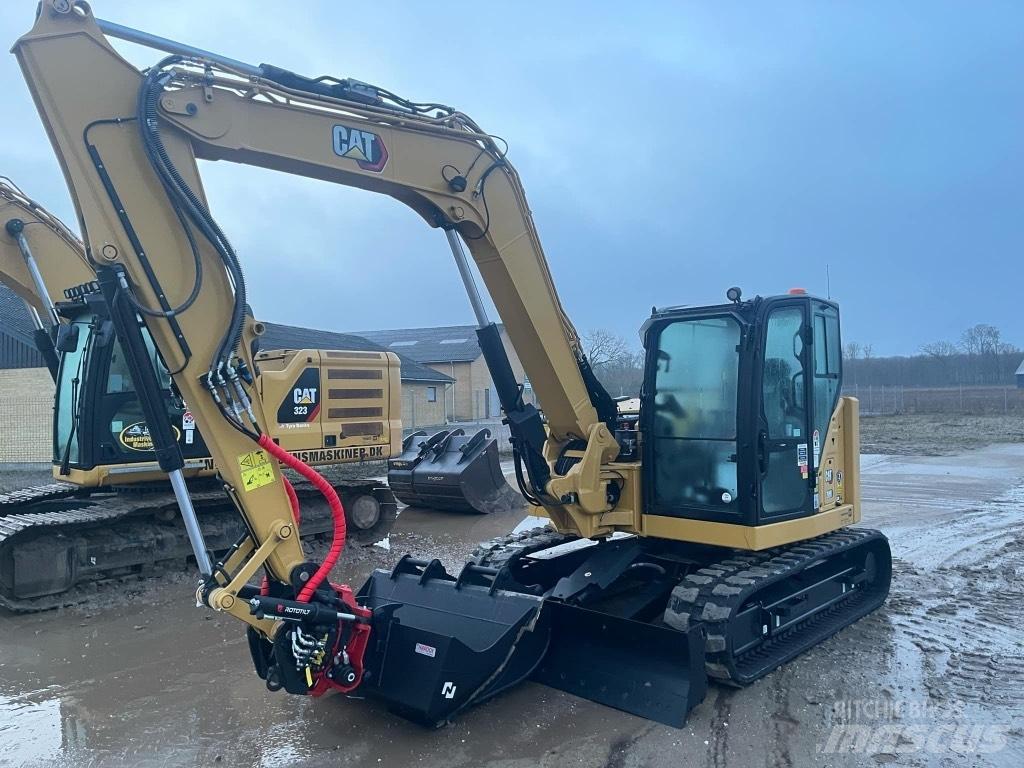 CAT 308 Midi-gravemaskiner 7t - 12t