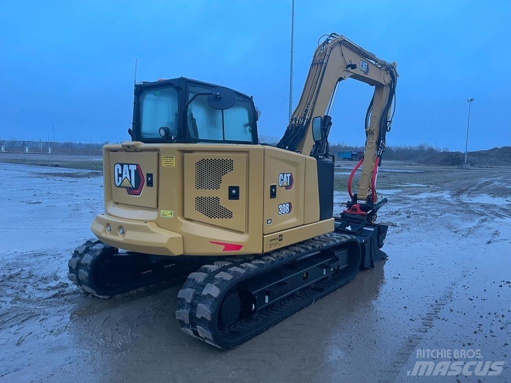 CAT 308 Midi-gravemaskiner 7t - 12t