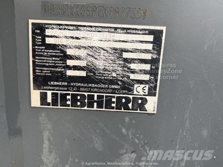 Liebherr A 914 Gravemaskiner på hjul