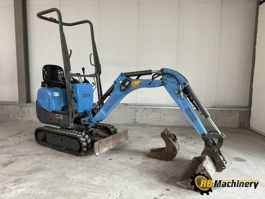 Wacker Neuson 803 Minigravemaskiner