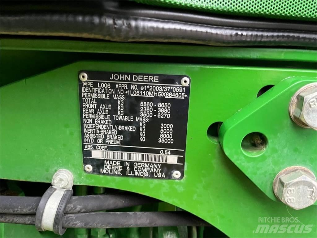 John Deere 6110 M Traktorer