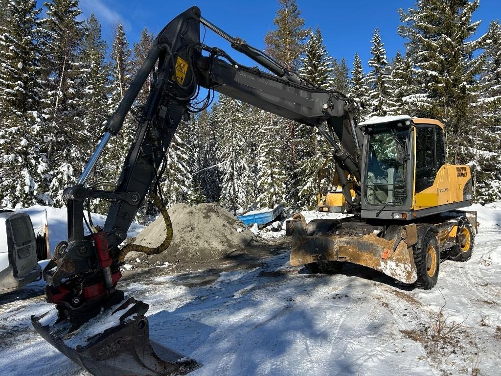 Volvo EW 160 C Gravemaskiner på hjul