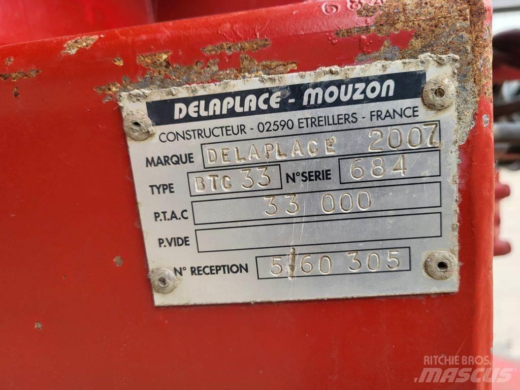 Delaplace 33 ton Tipvogne