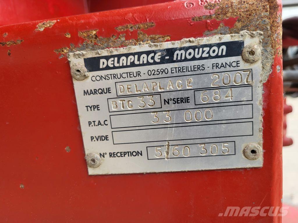 Delaplace 33 ton Tipvogne