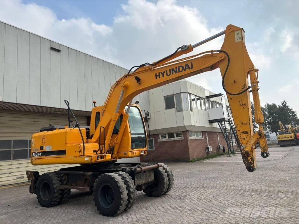 Hyundai 140W-7 Gravemaskiner på hjul