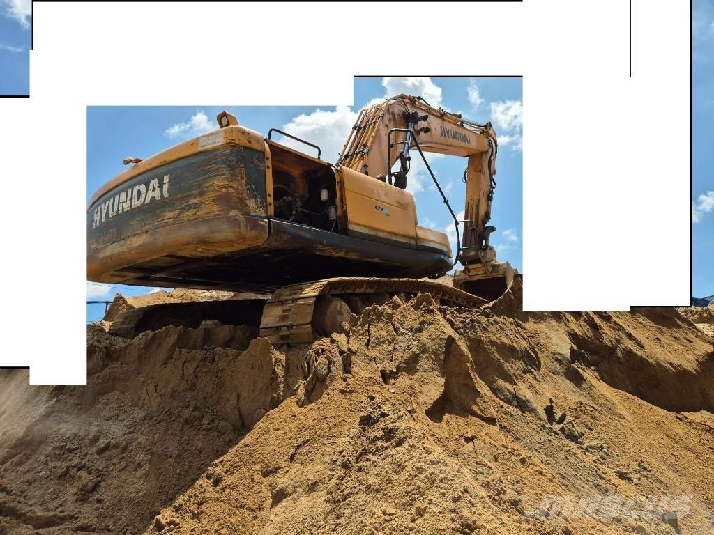 Hyundai Robex 300 LC Gravemaskiner på larvebånd