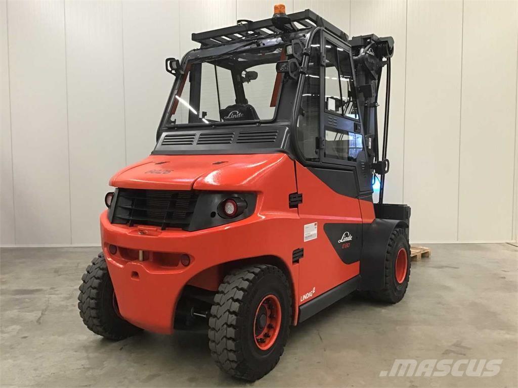 Linde E80 El gaffeltrucks