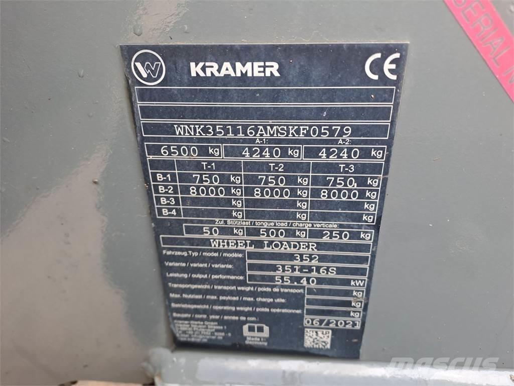 Kramer 8095 Læssemaskiner på hjul