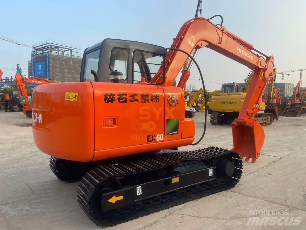 Hitachi EX 60 Minigravemaskiner