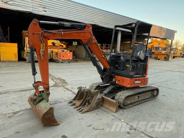 Hitachi ZX 26 Minigravemaskiner