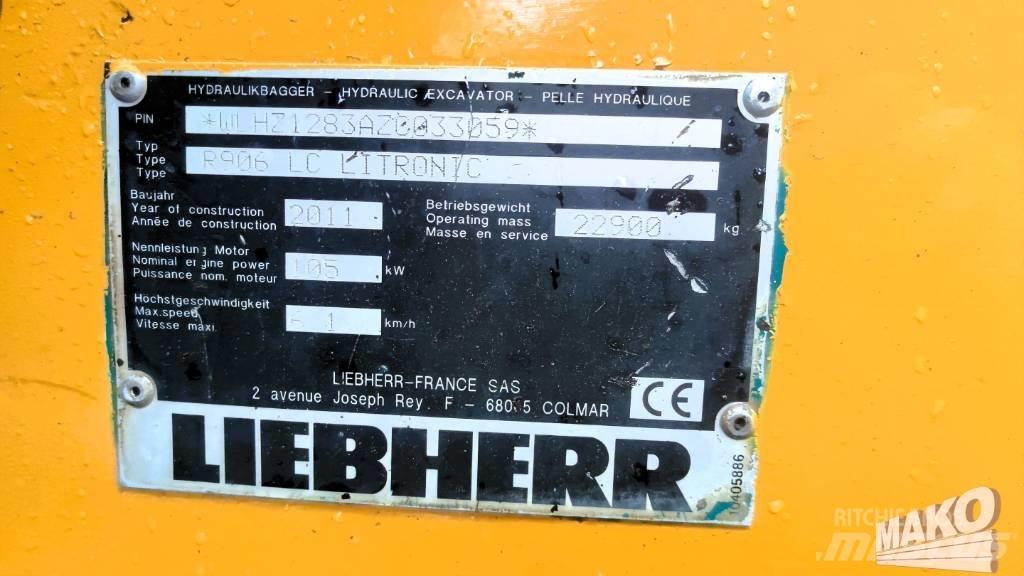 Liebherr R 906 LC Gravemaskiner på larvebånd