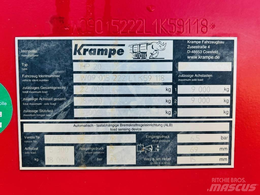 Krampe HP 20 Tipvogne