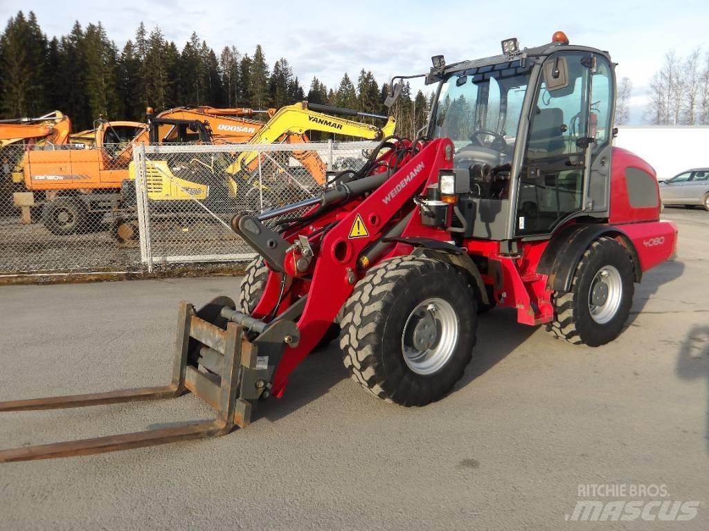 Weidemann 4080 Læssemaskiner på hjul