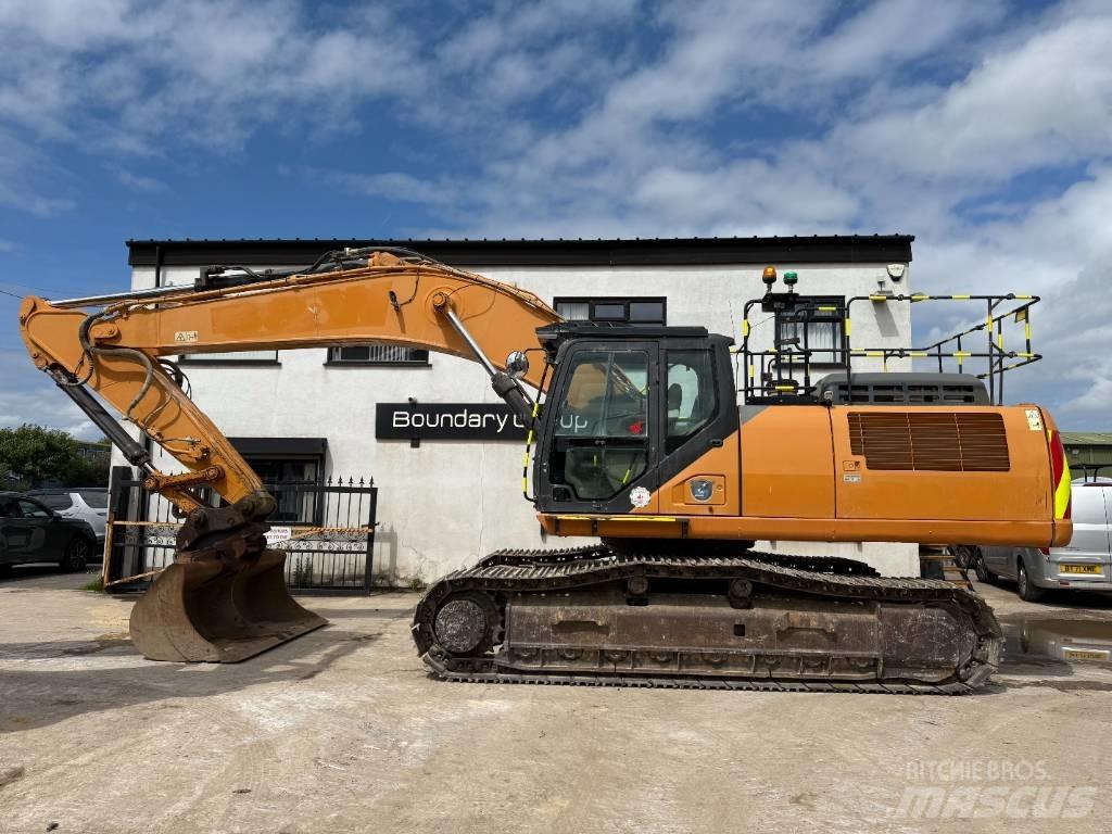CASE CX 370 D Gravemaskiner på larvebånd