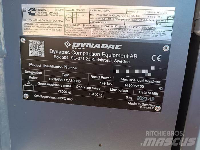 Dynapac CA6000D Bugseret vibrationstromle