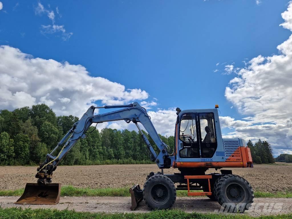 Takeuchi TB070w Gravemaskiner på hjul