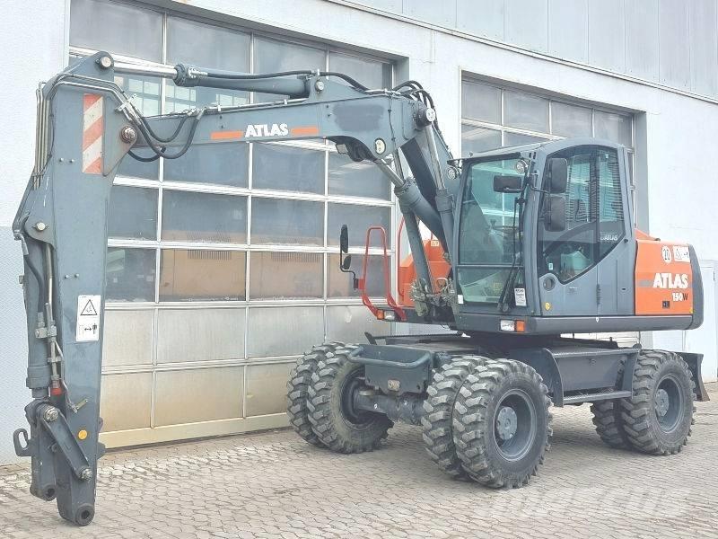 Atlas 150 W Gravemaskiner på hjul