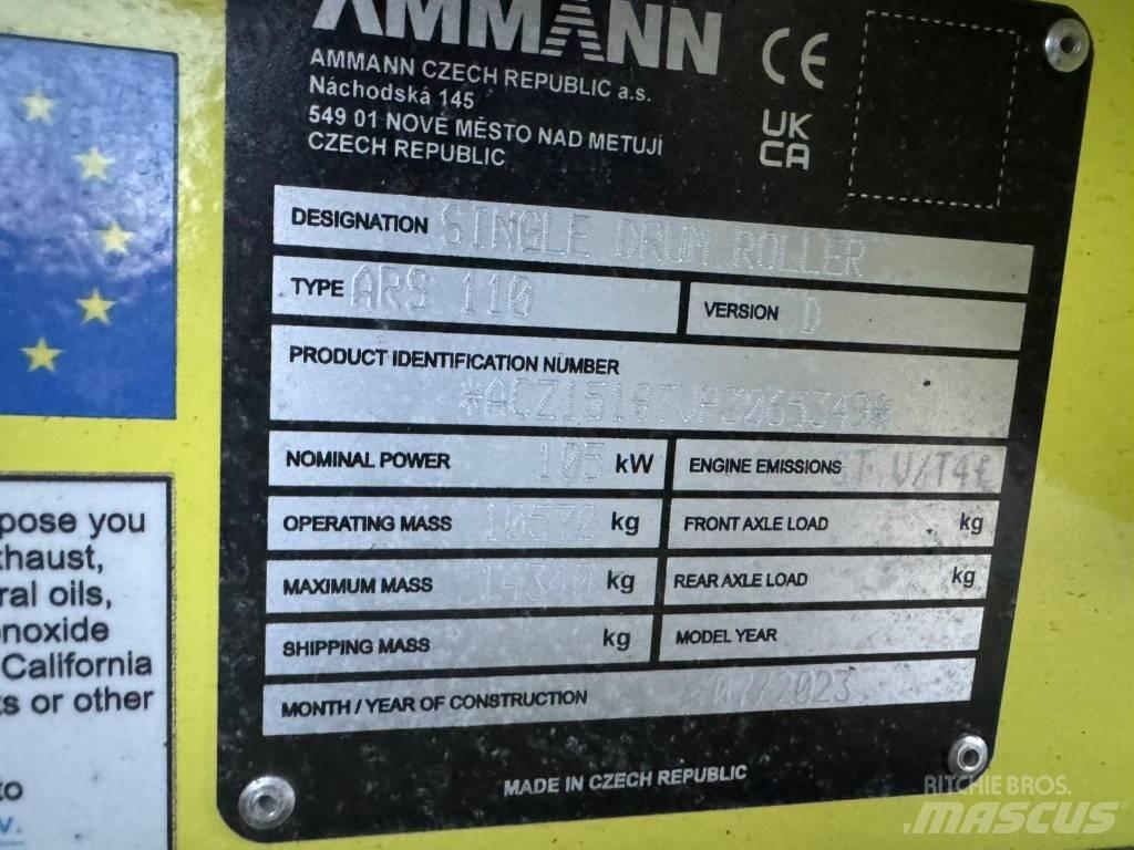 Ammann ARS 110 Enkelt tromle