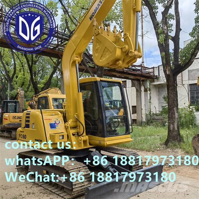 Komatsu PC 60-7C Gravemaskiner på larvebånd
