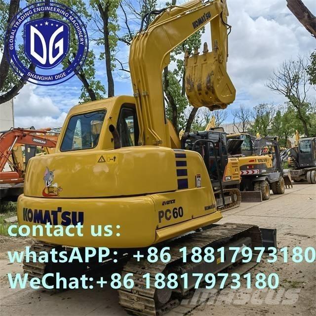 Komatsu PC 60-7C Gravemaskiner på larvebånd