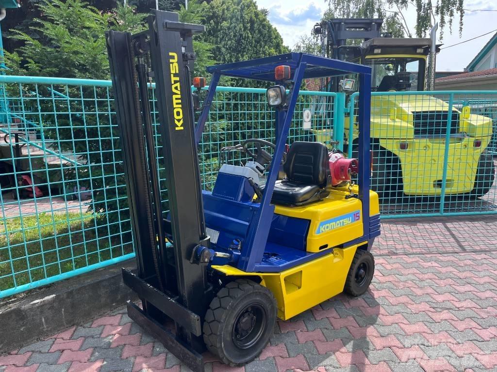 Komatsu FG15T-15 LPG gaffeltrucks
