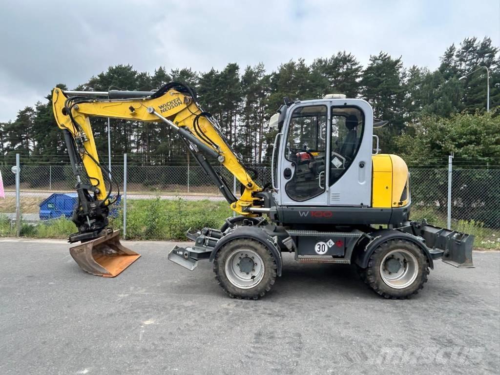 Wacker Neuson EW100 Gravemaskiner på hjul