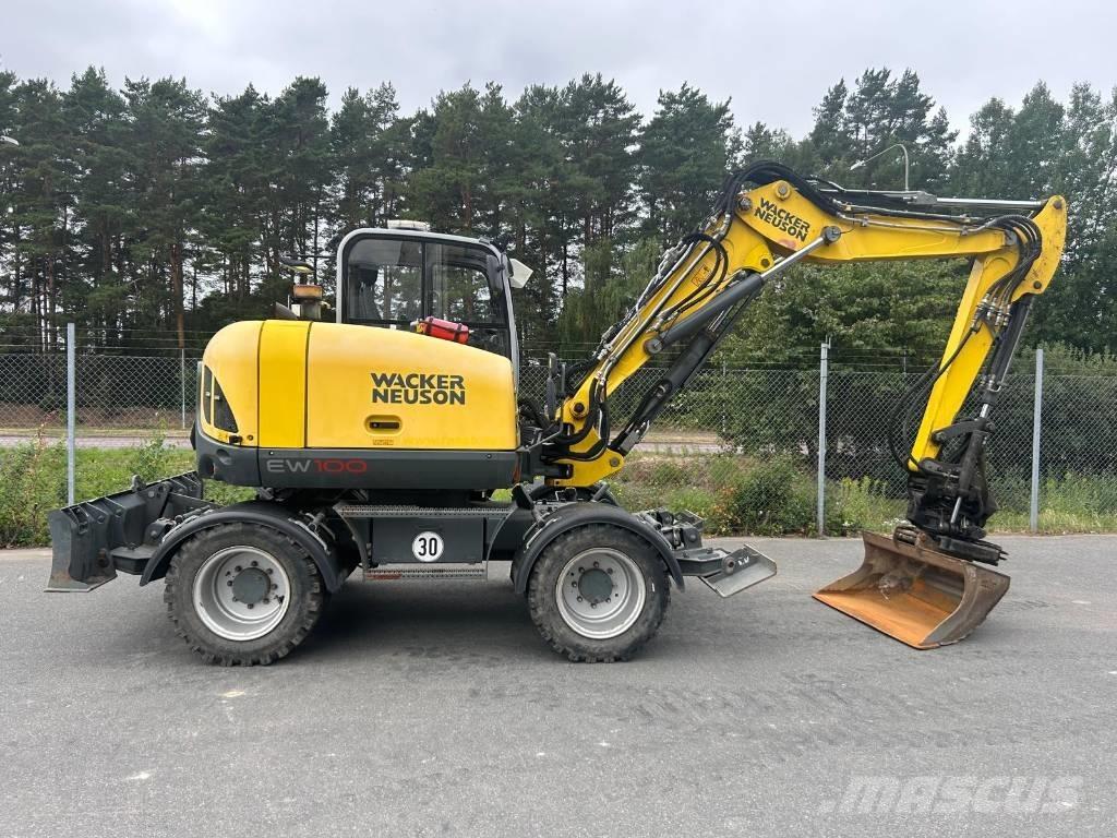 Wacker Neuson EW100 Gravemaskiner på hjul
