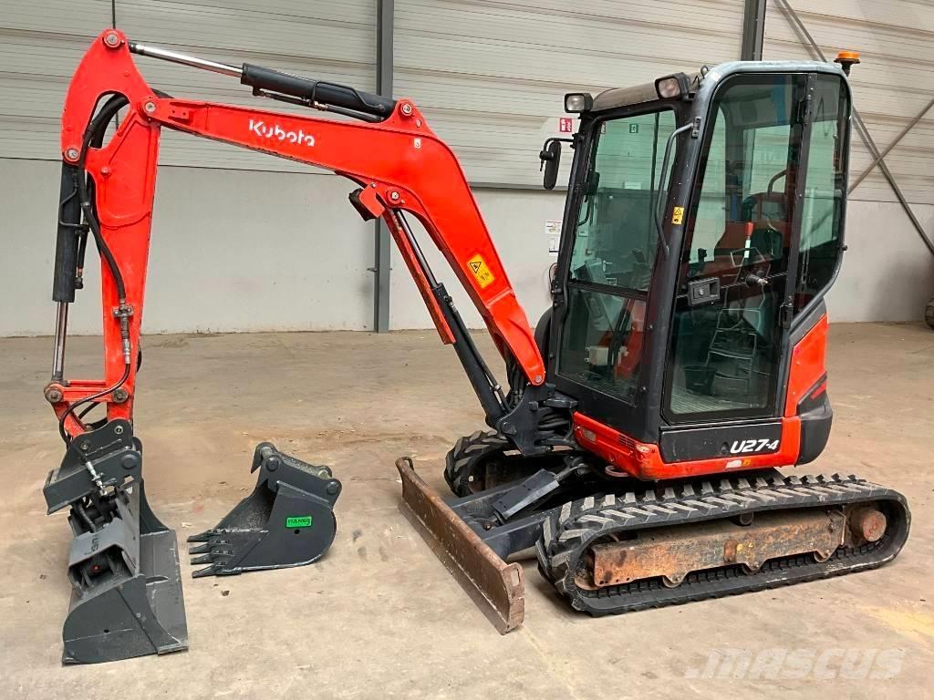 Kubota U 27-4 Minigravemaskiner