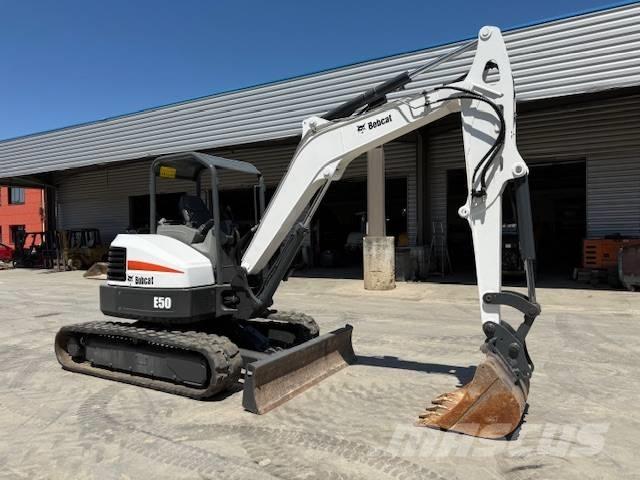 Bobcat E 50 Minigravemaskiner