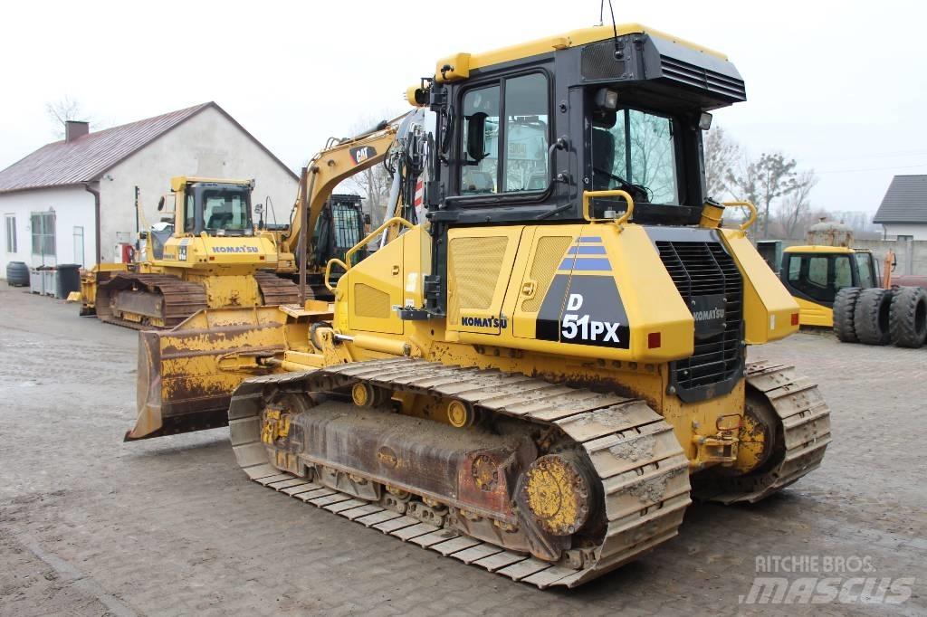 Komatsu D 51 PX-22 Bulldozer på larvebånd