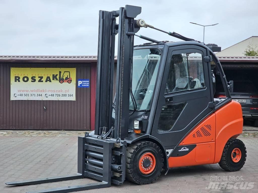 Linde H35D-02 Diesel gaffeltrucks