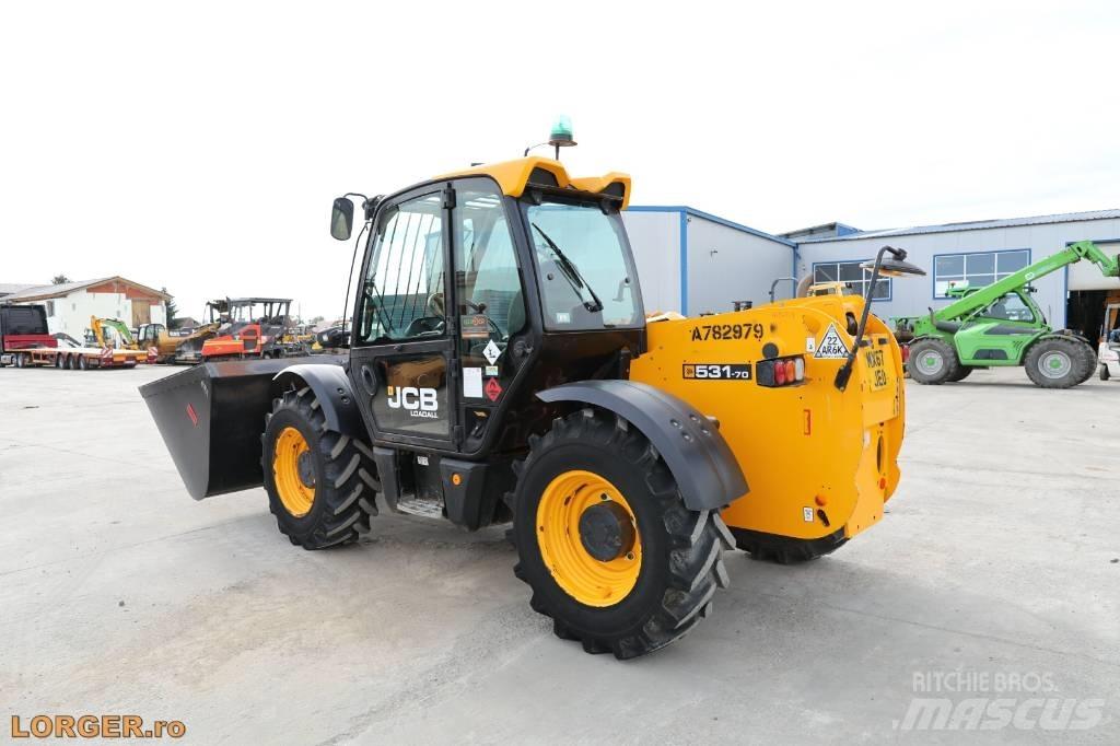 JCB 531-70 Frontlæssere og gravere